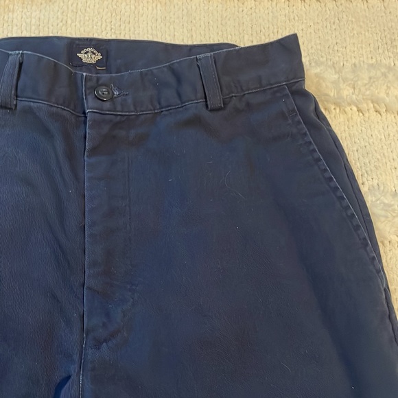 Dockers pants flat front Khakis navy blue women’s size 10 petite - Picture 4 of 9